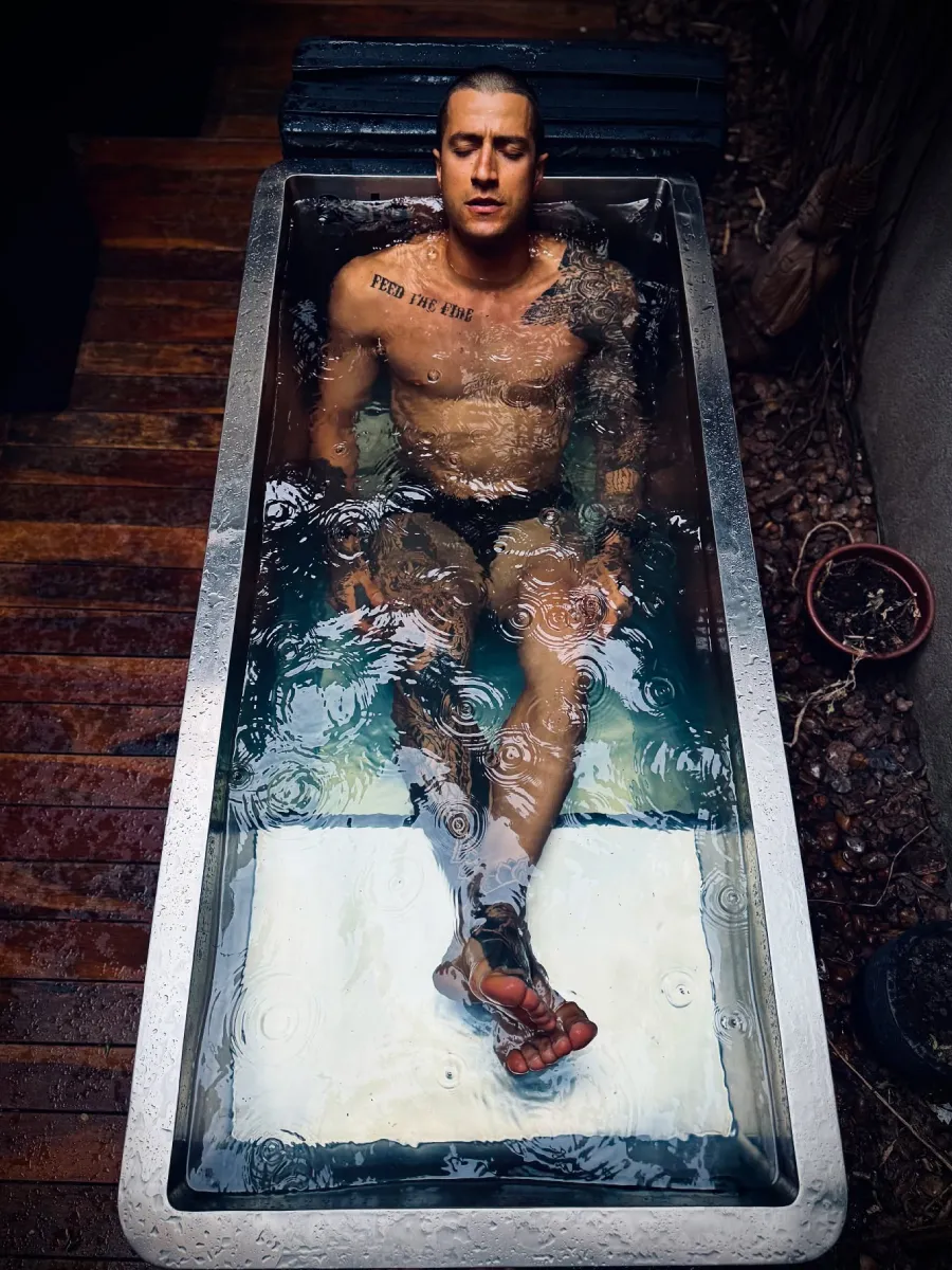 recold sauna ice bath tracker p6 ice man