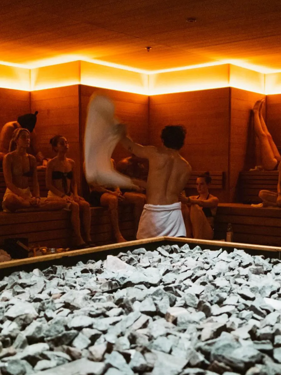 recold sauna ice bath tracker v12 sauna people